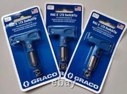Nouveau kit de tuyau de pistolet à peinture airless Graco RAC X Contractor PC 17Y042 AVEC BUSES GRATUITES