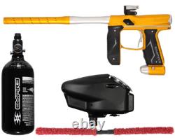 Nouveau pack de kit de fusil de paintball New Empire Axe 2.0 Core Essential Or/Argent