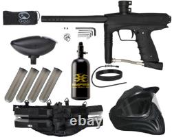Nouveau paquet complet de marqueur de paintball légendaire Gog Enmey noir