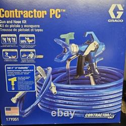 Nouvelle Lance de Pistolet à Peinture Airless Graco RAC X Contractor PC 17Y051 avec Kit de Tuyau