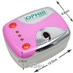Ophir 12 Couleurs Nail Encres Pigmentées Airbrush Pistolet Compresseur D'air Kit Avec Des Pièces D'ongles