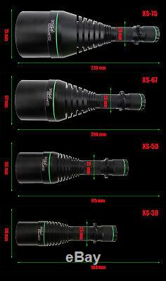Opticfire Xs 4 Lampe Torche Led Haute De Chasse De Puissance Lamping Canon Léger Kit Suprême