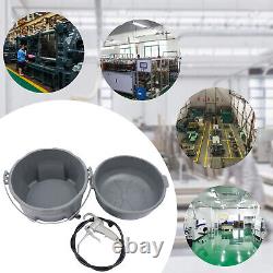 Outil de filetage pour tuyaux durable avec seau en plastique pour huile et pistolet à huile portable - NEUF