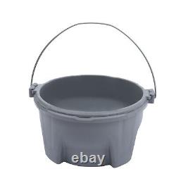 Outil de filetage pour tuyaux durable avec seau en plastique pour huile et pistolet à huile portable - NEUF