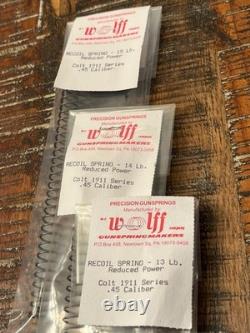 Pièces d'arme 1911, chargeurs, ressorts, holsters, pochettes, poignées