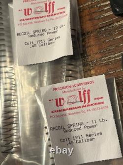 Pièces d'arme 1911, chargeurs, ressorts, holsters, pochettes, poignées