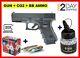 Pistolet Glock 19 Gen 3 + Cartouches De Co2 + Kit De Démarrage Pour Pistolet À Air Comprimé Pistolet Bb Ammo