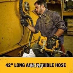 Pistolet à graisse DEWALT 20V MAX, pistolet à graisse électrique sans fil avec flexible de 42 po, 10 000 PSI, Va