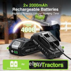 Pistolet à graisse électrique avec coupleur à dégagement rapide, kit de pistolet à graisse alimenté par batterie w