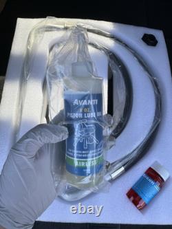 Pistolet à peinture Avanti AV-3/5-BT 58056 (Bleu/Gris) / Kit de tube