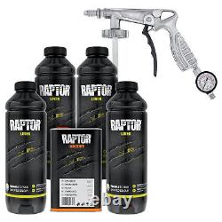 Pistolet à spray pour revêtement de lit de camion en uréthane teintable Raptor, 4 litres