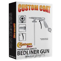 Pistolet à spray pour revêtement de lit de camion en uréthane teintable Raptor, 4 litres