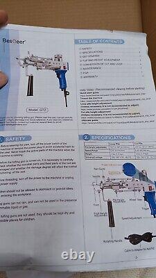 Pistolet à touffeter de tapis avec kit de coupe de tapis BESGEER-Rug-Tuft-Gun-with-Tufting-S