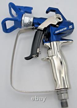 Pistolet de pulvérisation airless Graco Contractor PC avec RAC X 517, tuyau BlueMax II 17Y046