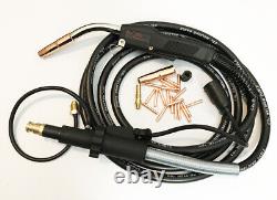 Pistolet de soudage MIG de forte capacité 250A 15' compatible avec Lincoln LN-7 LN-9 LN-25 LN7/LN9/LN25