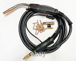 Pistolet de soudage Mig 250A compatible avec Miller Millermatic 200, 210, 212, 250, 250X, 251, 252