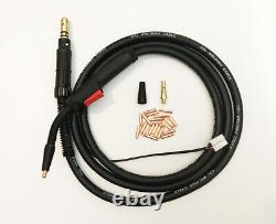 Pistolet de soudage Mig adapté pour le Lincoln Magnum 100L K530-3 10' 12' 15' sans gaz à flux noyé