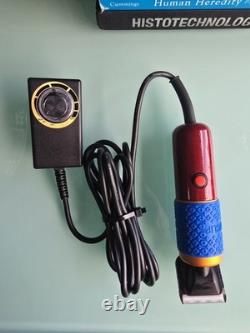 Pistolet de tufting 2 en 1 pour poils coupés et bouclés, machine à tapis électrique, kit de démarrage, NEUF