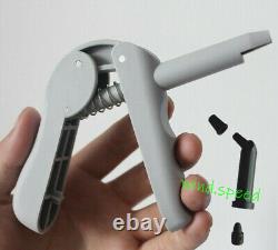 Pistolet distributeur d'applicateur de résine composite dentaire pour unidose avec embout carpule compules