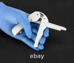 Pistolet distributeur d'applicateur de résine composite dentaire pour unidose avec embout carpule compules