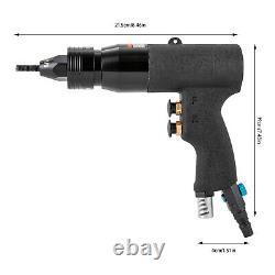Pistolet pneumatique à rivet écrou Rivnut avec têtes de pistolet 10-24, 1/4, 5/16, 3/8