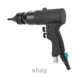 Pistolet pneumatique à rivet écrou Rivnut avec têtes de pistolet 10-24, 1/4, 5/16, 3/8