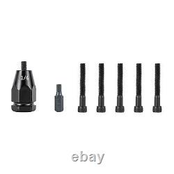 Pistolet pneumatique à rivet écrou Rivnut avec têtes de pistolet 10-24, 1/4, 5/16, 3/8