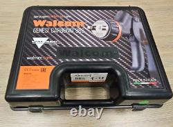Pistolet pulvérisateur Walcom Genesi Carbionio 360 HVLP 1.4L Kit avec godet anti-UV à gravité