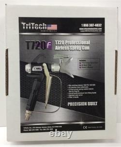 Pistolet pulvérisateur airless professionnel TriTech T720F neuf en boîte (kit complet) 7200 PSI