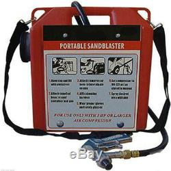 Portable Sandblaster Kit Blaster Kit Blasting Gun 30 Capacité