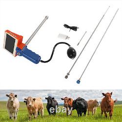 Pour les vaches, bovins avec écran HD réglable et kit de pistolet d'insémination visuelle artificielle.