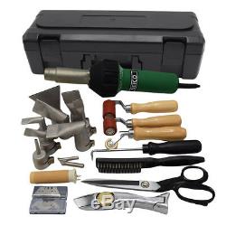 Professionnel Tpo / Pvc Unicouche Roofing Hot Air Gun Welding Kit D'outils (withcase)