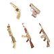Rokr Modèle De Pistolet En Bois Mécanique Puzzle En Bois 3d Kit De Construction Diy Cadeau Pour Garçon Adolescent