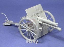 Resicast 1/35 Canon de campagne britannique QF 18 livres avec récupérateurs de la Première Guerre mondiale 351238
