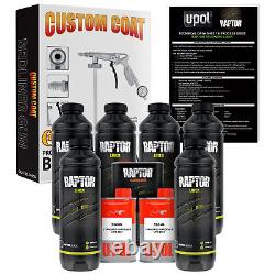 Revêtement de lit de camion en uréthane noir Raptor, pulvérisateur, 6 litres