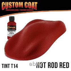 Revêtement personnalisé rouge Hot Rod 1,5 Gal Urethane Spray-On Truck Bed Liner Kit de pistolet pulvérisateur