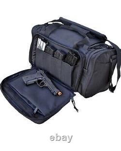 Sac de tir tactique Black Explorer prêt pour le champ de tir, pistolet, kit de survie d'urgence 18 pouces