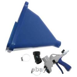 Sharpshooter 2.1 Drywall Texture Hopper Gun Withstand, Kit De Reconstruction, Brosses, Chemise