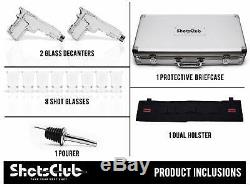 Shotsclub Party Kit Gun Decanter Avec Lunettes The Ultimate Tir Party Adulte