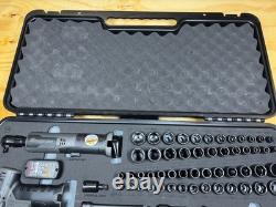 Snap-On Tools NOUVEAU KIT MOUSSE À EMPORTER 62 pièces 3/8' pour clé à chocs couleur métal gun 262CTSS01FGMA