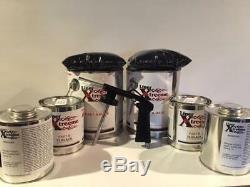 Spray In Mixte Bedliner Kit Noir 3 Gallons Doublure De Caisse Avec Arme À Feu, 12 Litres