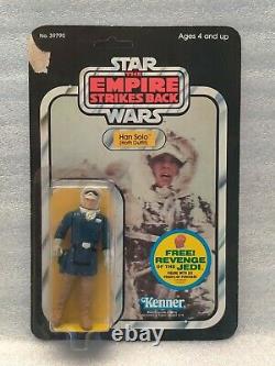 Star Wars Kenner Hand Solo Hoth Outfit Esb 1980 Moc 48 Retour Offre De Recettes