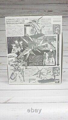 Strike Gundam + I. W. S. P Mobile Suit Gundam Seed MG 1/100 GAT-X 105 Boîte Ouverte