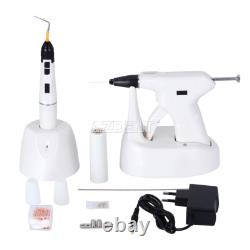 Système d'Obturation en Gutta Percha Dentaire Kit de Pistolet et Stylo Chauffé Endo avec Embouts F M FM