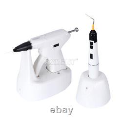 Système d'obturation dentaire Gutta Percha Endo avec stylo chauffant et kit de pistolet avec embouts F M FM