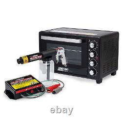 Système de revêtement en poudre Eastwood HotCoat PCS-250 et kit de four de table