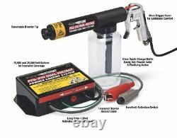 Système de revêtement en poudre Eastwood HotCoat PCS-250 et kit de four de table