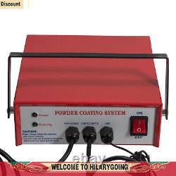 Système de revêtement professionnel Portable Kit de pistolet de pulvérisation électrostatique de peinture NEUF US