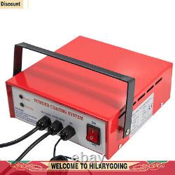 Système de revêtement professionnel Portable Kit de pistolet de pulvérisation électrostatique de peinture NEUF US