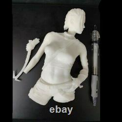Tomb Raider Angelina Jolie Action Figure Non Peint Lara Croft Statue Modèle Kit